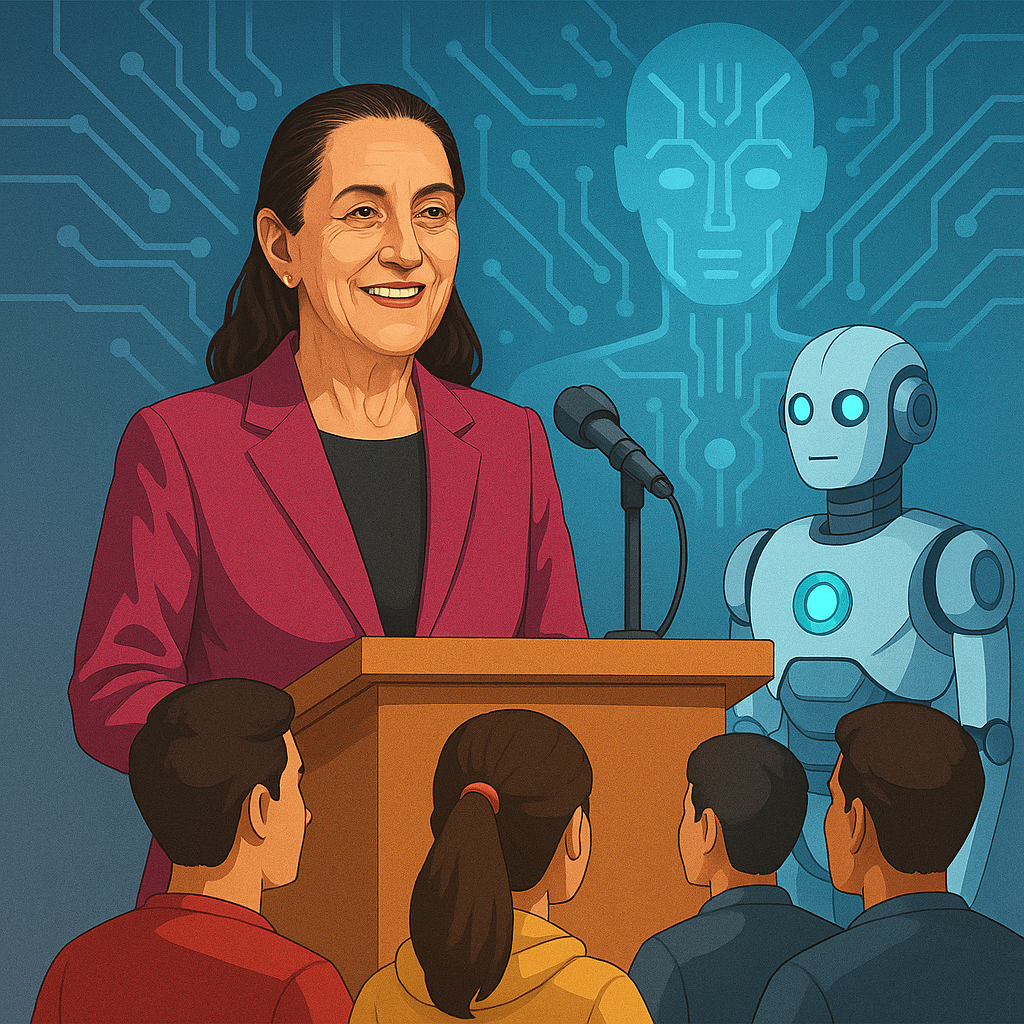 La visión de Claudia Sheinbaum para el desarrollo de la IA en CDMX