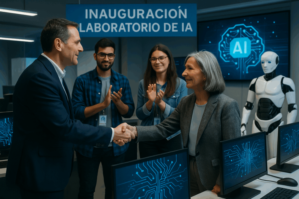 Inauguración del nuevo laboratorio de IA: equipamiento y objetivos